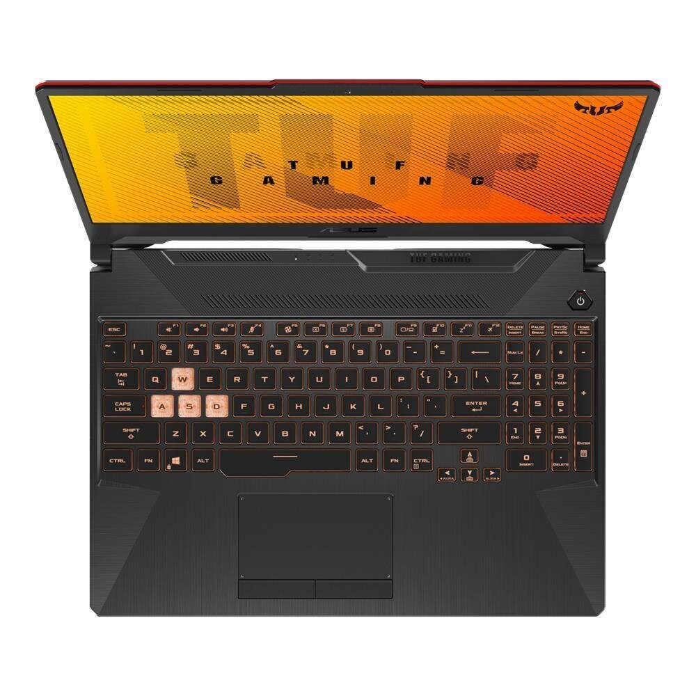 Notebook|ASUS|TUF|Gaming A15|FA506NF-HN005W|CPU Ryzen 5|7535HS|3300 MHz|15.6&quot;|1920x1080|RAM 8GB|DDR5|5600 MHz|SSD 512GB|GeForce RTX 2050|4GB|ENG|Windows 11 Home|Black|2.3 kg|90NR0JE7-M006S0 Portatīvais dators cena un informācija | Portatīvie datori | 220.lv