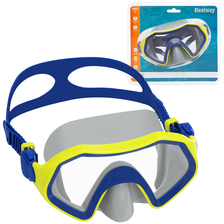 Niršanas maska Bestway, zila cena un informācija | Ūdens, smilšu un pludmales rotaļlietas | 220.lv