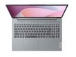 Lenovo IdeaPad Slim 3 15AMN8, 82XQ008GIN R5-7520U/8GB/512GB SSD/15.6" FHD (1920x1080) IPS 300nits/Win 11 Home ENG Arctic Grey цена и информация | Portatīvie datori | 220.lv