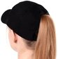 Cepure ar nagu sievietēm SD30, melna cena un informācija | Sieviešu cepures | 220.lv