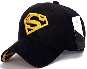 Vīriešu cepure ar nagu SD41, melna cena un informācija | Vīriešu cepures, šalles, cimdi | 220.lv