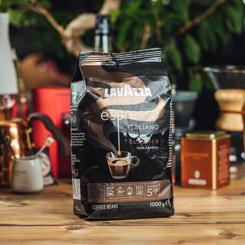 Lavazza Espresso kafijas pupiņas, 1kg цена и информация | Kafija, kakao | 220.lv