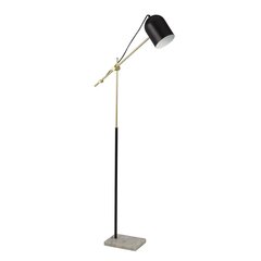 Stāvlampa Searchlight Odyssey EU60881BK cena un informācija | Stāvlampas | 220.lv