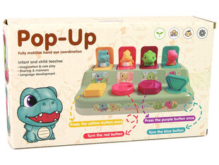 Dinozauru izglītojoša spēle Pop-up cena un informācija | Attīstošās rotaļlietas | 220.lv