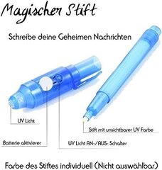 lichtzauber Доска для рисования , УФ-лампа, Секретная ручка цена и информация | Принадлежности для рисования, лепки | 220.lv