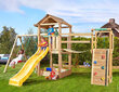 Rotaļu laukums Jungle Gym House Clutter Bridge 2-Swing цена и информация | Bērnu rotaļu laukumi, mājiņas | 220.lv