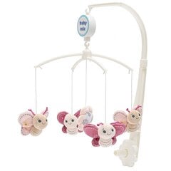 Bērnu gultiņu karuselis tauriņi cena un informācija | Rotaļlietas zīdaiņiem | 220.lv