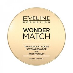 Pūderis Eveline Cosmetics Wonder Match Translucent, 6g cena un informācija | Grima bāzes, tonālie krēmi, pūderi | 220.lv