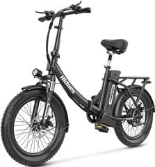 Elektriskais velosipēds Hidoes C2, 20", melns цена и информация | Электровелосипеды | 220.lv