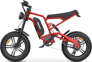 Elektriskais velosipēds Hidoes B6, 20", sarkans цена и информация | Электровелосипеды | 220.lv