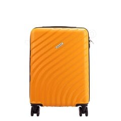 Mazs koferis Gregorio W6007, S, oranžs cena un informācija | Koferi, ceļojumu somas | 220.lv