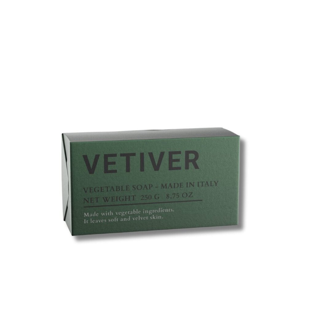 Parfimētas cietās ziepes ķermenim Alchimia Vetiver, 250 g cena un informācija | Ziepes | 220.lv