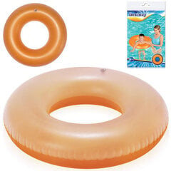 Piepūšamais peldēšanas ritenis Bestway, 76 cm, oranžs cena un informācija | Piepūšamās rotaļlietas un pludmales preces | 220.lv