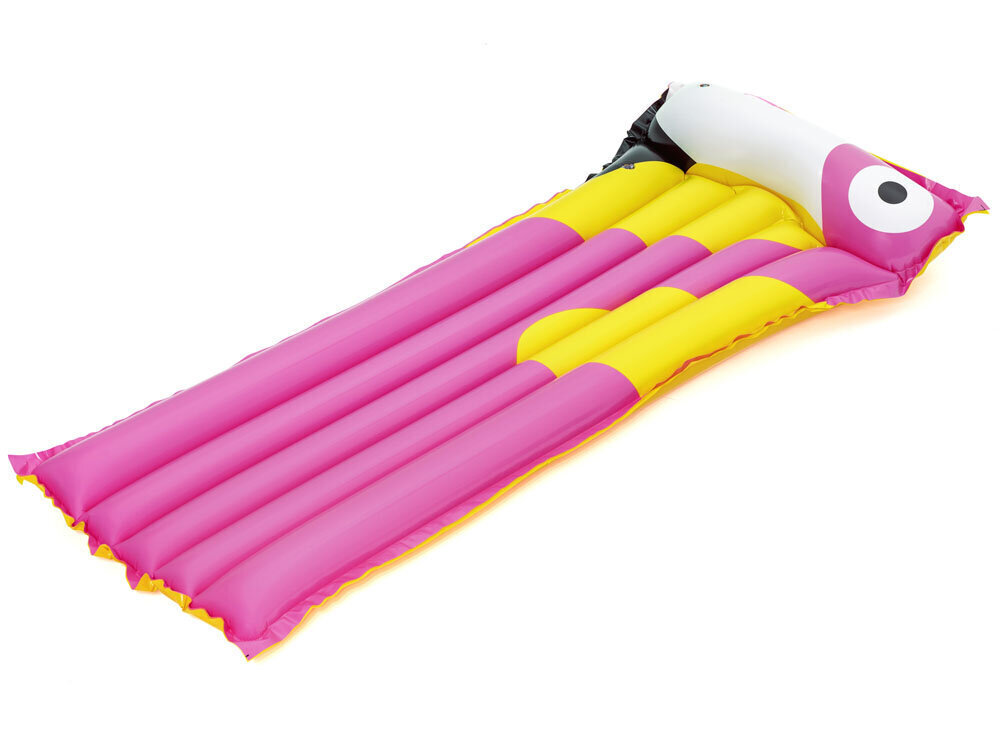 Piepūšamais matracis Bestway Float'n Fashion, 183 x 76 cm, Flamingo цена и информация | Piepūšamās rotaļlietas un pludmales preces | 220.lv