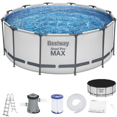 Бассейн с фильтром Bestway Steel Pro Max, 366х122 см цена и информация | Бассейны | 220.lv