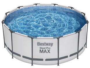 Бассейн с фильтром Bestway Steel Pro Max, 366х122 см цена и информация | Бассейны | 220.lv