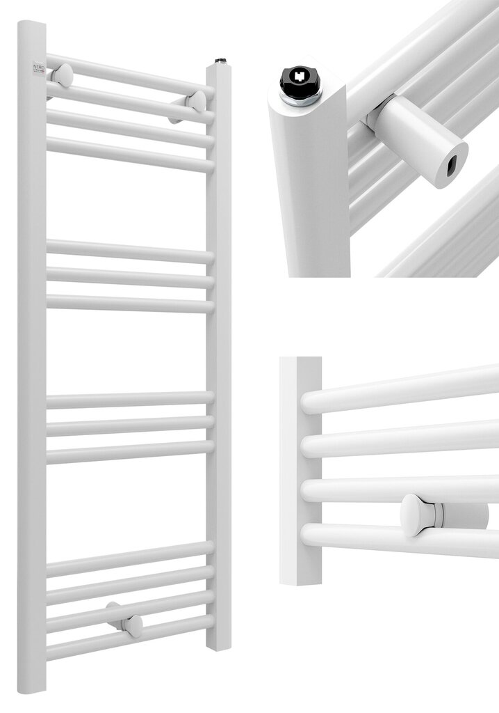 Vannas istabas radiators Puerto balts 40/100 cm цена и информация | Dvieļu žāvētāji | 220.lv