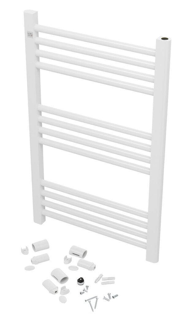 Vannas istabas radiators Puerto balts 50/80 cm цена и информация | Dvieļu žāvētāji | 220.lv