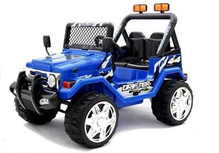 Divvietīgs elektriskais džips S618 EVA, zils cena un informācija | Bērnu elektroauto | 220.lv