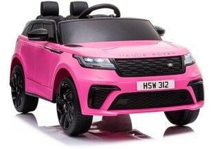 Divvietīgs elektriskais džips Range Rover, rozā cena un informācija | Bērnu elektroauto | 220.lv