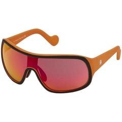 Unisex Saulesbrilles Moncler ORANGE MIRROR SHIELD UNISEX цена и информация | Женские солнцезащитные очки | 220.lv
