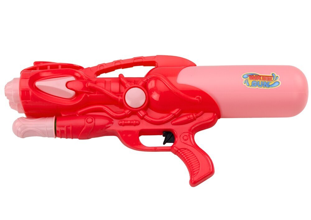 Ūdens pistole ar lielu spiešanas sūkni, sarkana, 1100 ml цена и информация | Ūdens, smilšu un pludmales rotaļlietas | 220.lv