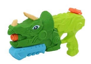 Dinozauru ūdens pistole, zaļa, 1000 ml cena un informācija | Ūdens, smilšu un pludmales rotaļlietas | 220.lv