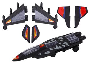 Военный истребитель F35 для детей, черный цена и информация | Конструктор автомобилей игрушки для мальчиков | 220.lv