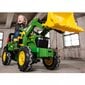 Traktors ar kausu Rolly Toys John Deere Green Rolly, zaļš cena un informācija | Rotaļlietas zēniem | 220.lv