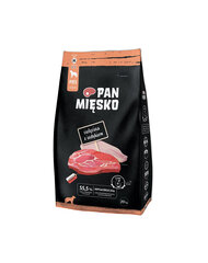 Pan Mięsko vidējo šķirņu suņiem, ar tītara gaļu, 20kg cena un informācija | Sausā barība suņiem | 220.lv