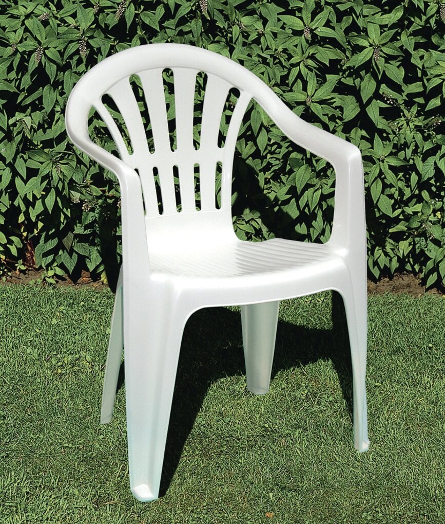 Krēsls Kona, balts cena un informācija | Dārza krēsli | 220.lv
