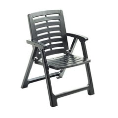 Saliekamais krēsls Rexi, melns цена и информация | скамейка со столиком | 220.lv