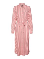 Vero Moda женское платье 10306597*01, розовый/белый 5715510625340 цена и информация | Платья | 220.lv