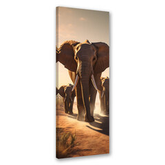 Glezna Klejojoši ziloņi цена и информация | Картины | 220.lv
