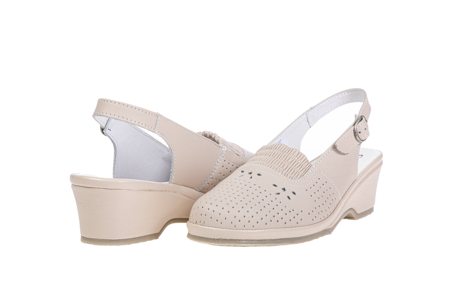 Sieviešu sandales Comfortable, smilšu krāsas cena un informācija | Sieviešu sandales | 220.lv