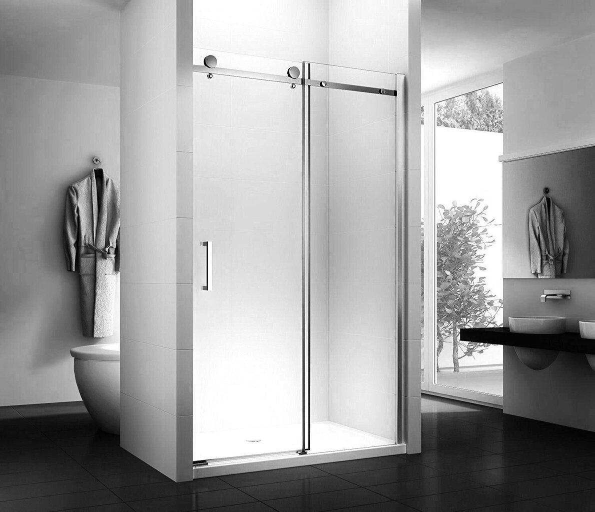 Dušas durvis Rea Nixon-2 120 cena un informācija | Dušas durvis, dušas sienas | 220.lv