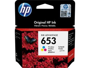 Hp 653 Tri-color cena un informācija | Tintes kārtridži | 220.lv