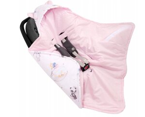 Bērnu sēdekļa pārvalks Juka, rozā cena un informācija | Spilveni, guļammaisi, konverti jaundzimušajiem | 220.lv