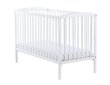 Bērnu gultiņa Drewex, balta цена и информация | Zīdaiņu gultas | 220.lv