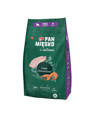 Pan Mięsko для собак крупных пород с индейкой и креветками, 20 кг цена и информация | Сухой корм для собак | 220.lv