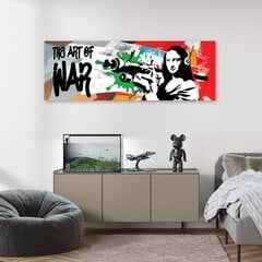 Glezna Banksy Mona Lisa Bazooka cena un informācija | Gleznas | 220.lv