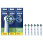 Oral-B EB50-6 Cross Action Pro цена и информация | Uzgaļi elektriskajām zobu birstēm | 220.lv