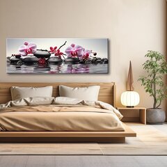 Glezna Orhideja un akmeņi cena un informācija | Gleznas | 220.lv