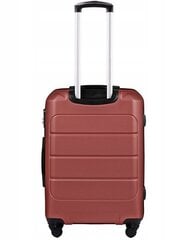 Небольшой чемодан Wings GANNET 19196 бордовый цена и информация | Чемоданы, дорожные сумки | 220.lv