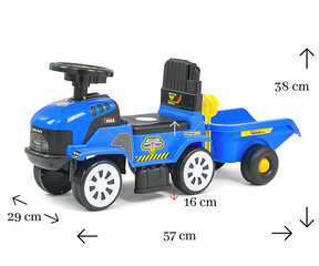Коляска Milly Mally, синяя цена и информация | Игрушки для малышей | 220.lv