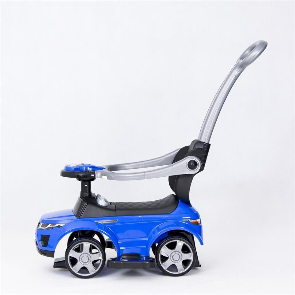 Bērnu stumjamā mašīna ar rokturi Rider, zila cena un informācija | Rotaļlietas zīdaiņiem | 220.lv