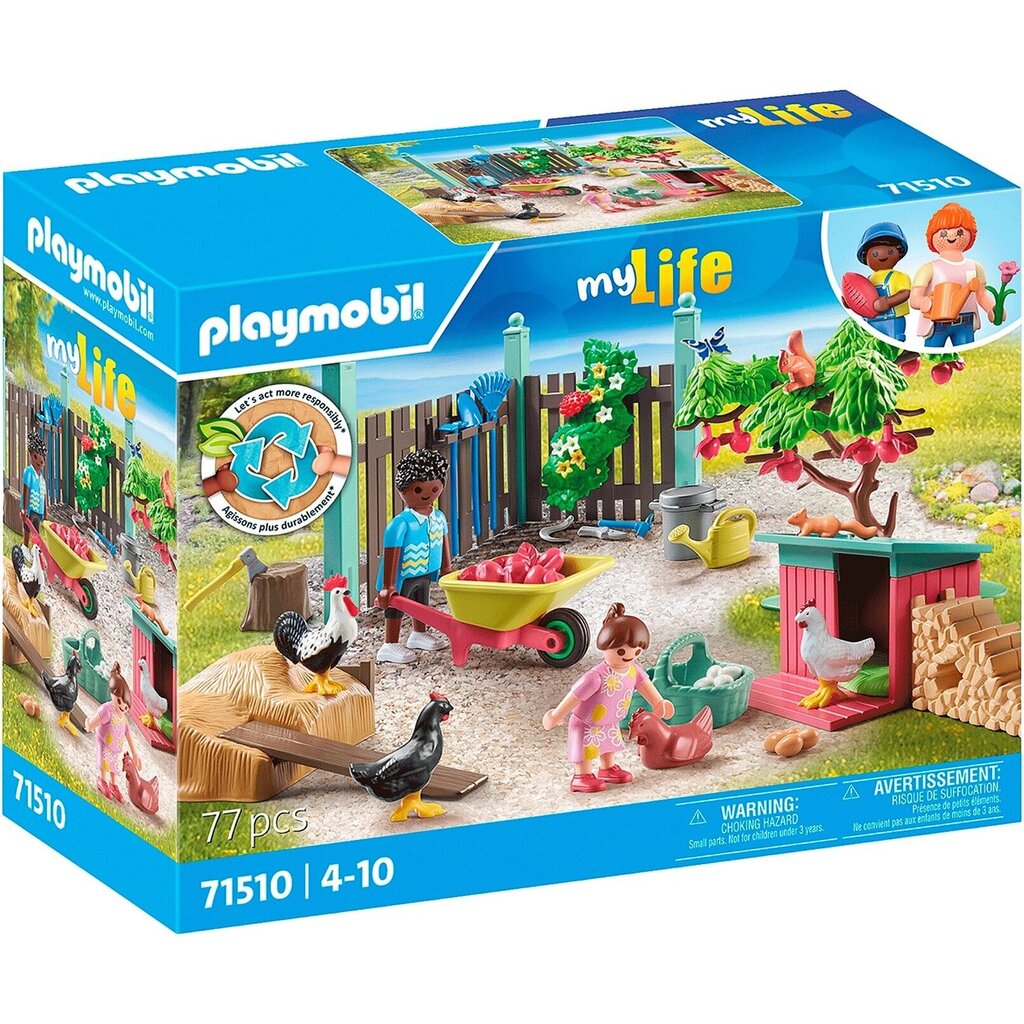 71510 PLAYMOBIL® myLife, vistu ferma cena un informācija | Konstruktori | 220.lv