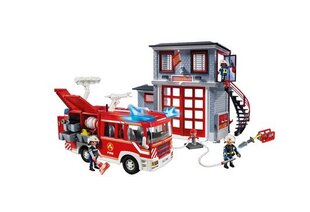 71603 PLAYMOBIL® Action Heroes 50, ugunsdzēsēju komplekts cena un informācija | Konstruktori | 220.lv