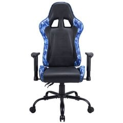 Spēļu krēsls Subsonic SA5609-WF-R, melns/zils cena un informācija | Biroja krēsli | 220.lv