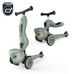 Skrejritenis Scoot & Ride Highwaykick 1 Lifistyle, zaļš цена и информация | Самокаты | 220.lv